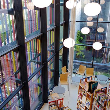 Intérieur de Bibliothèque