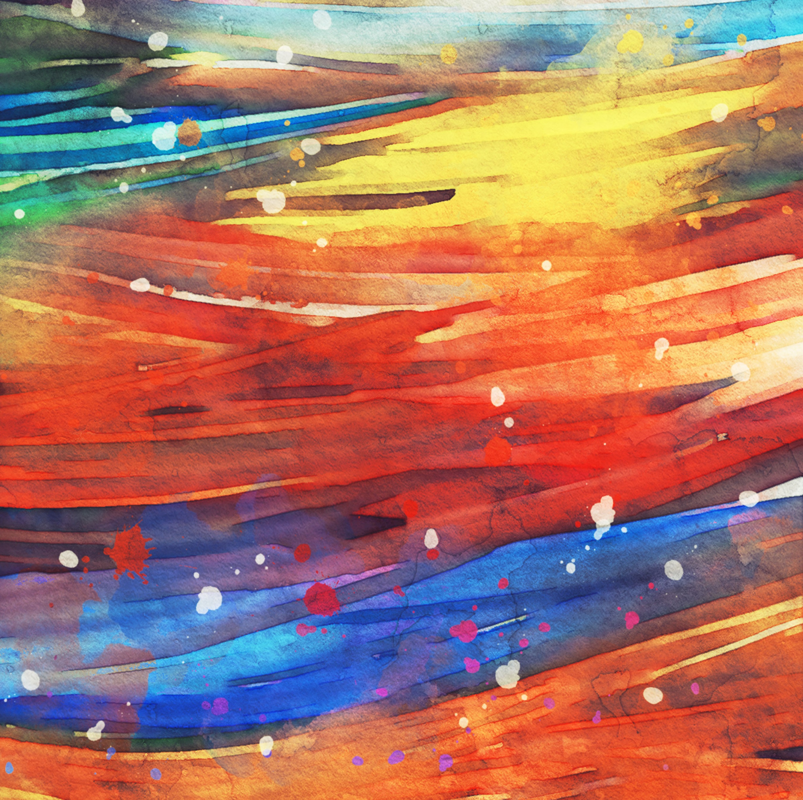 Vague peinture 