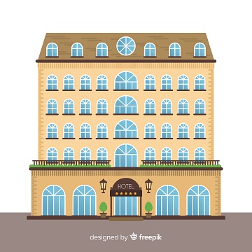 Bâtiment Art Nouveau dessin
