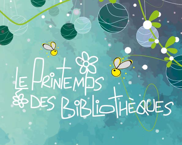 Visuel printemps des bibliothèques