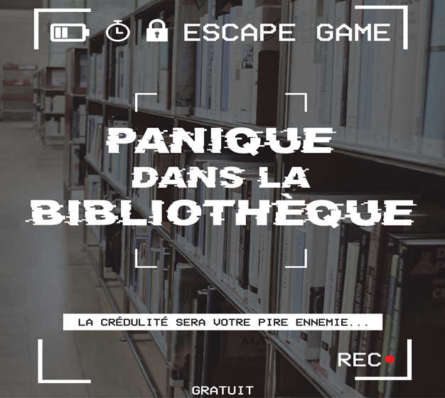 escape game bibliotherque watermael