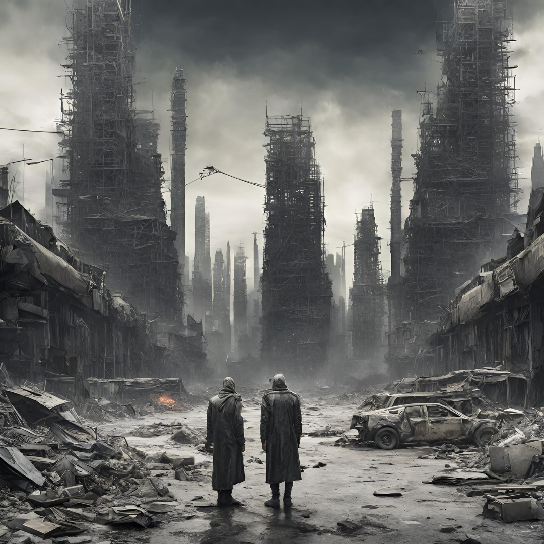 paysage post-apocalyptique