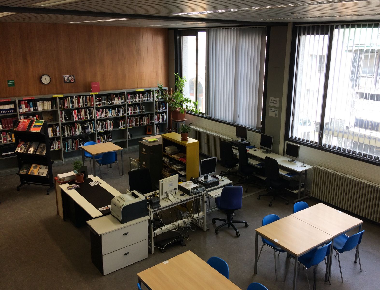 Intérieur de Bibliothèque