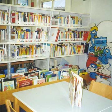 Intérieur de Bibliothèque