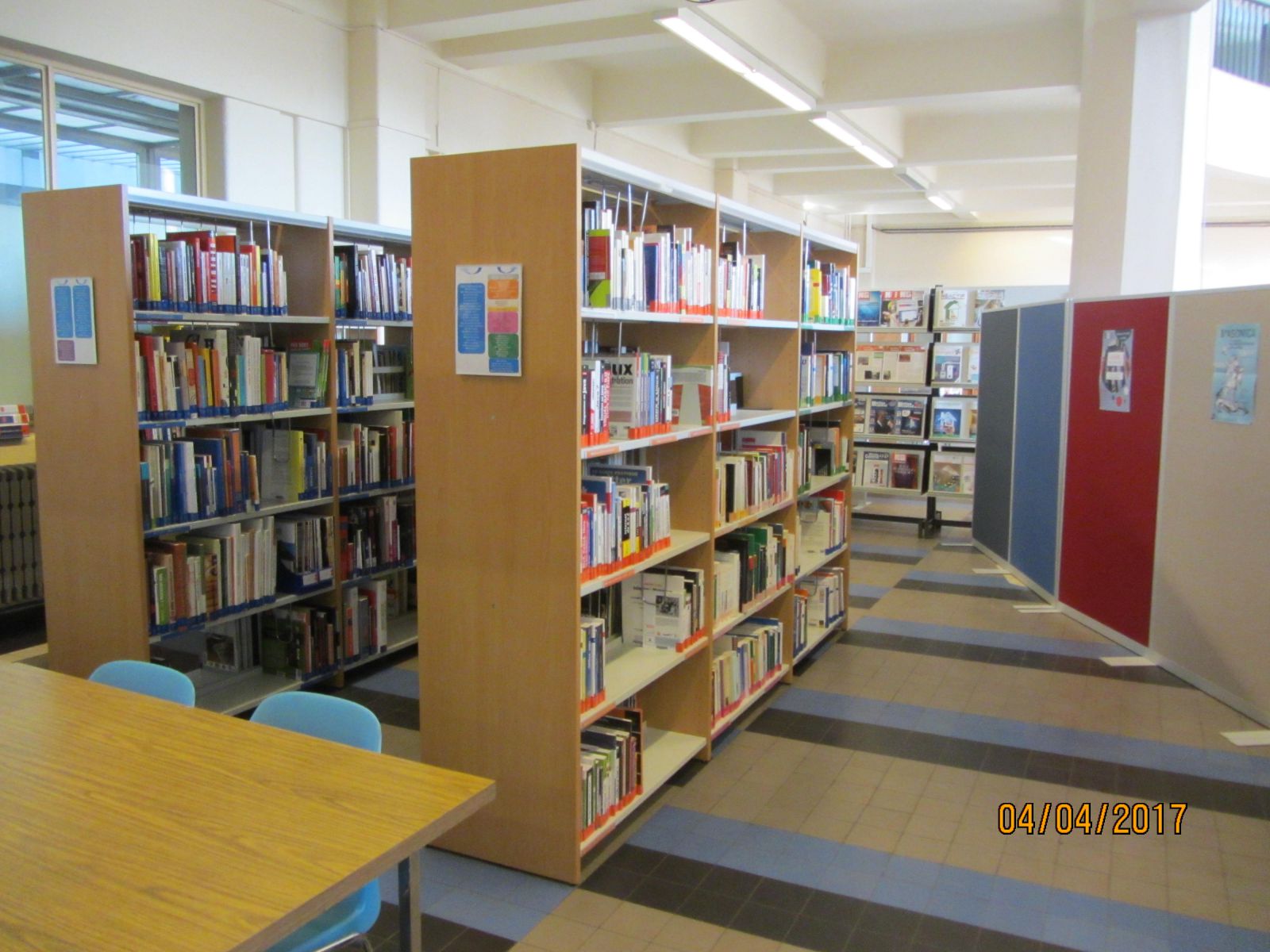 Intérieur de Bibliothèque