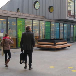 Devanture de Bibliothèque