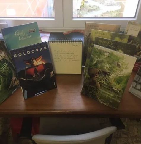 Livres exposés