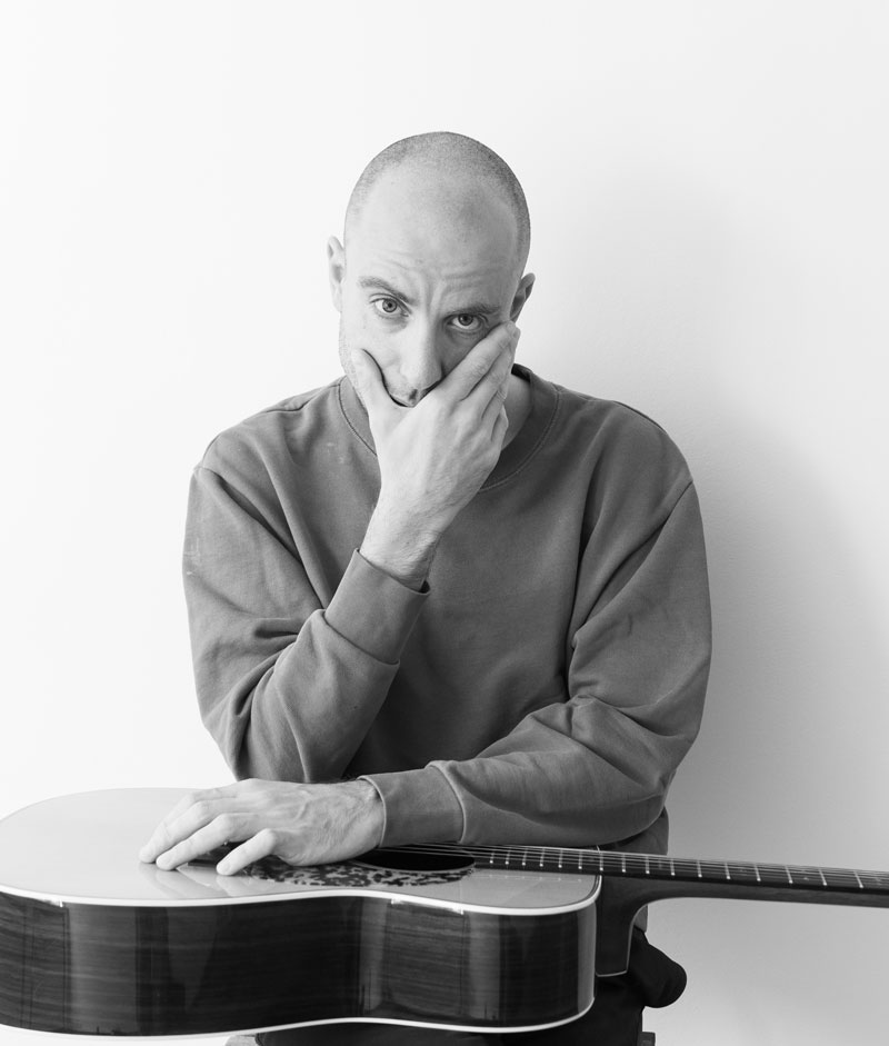 Julien Tassin et sa guitare