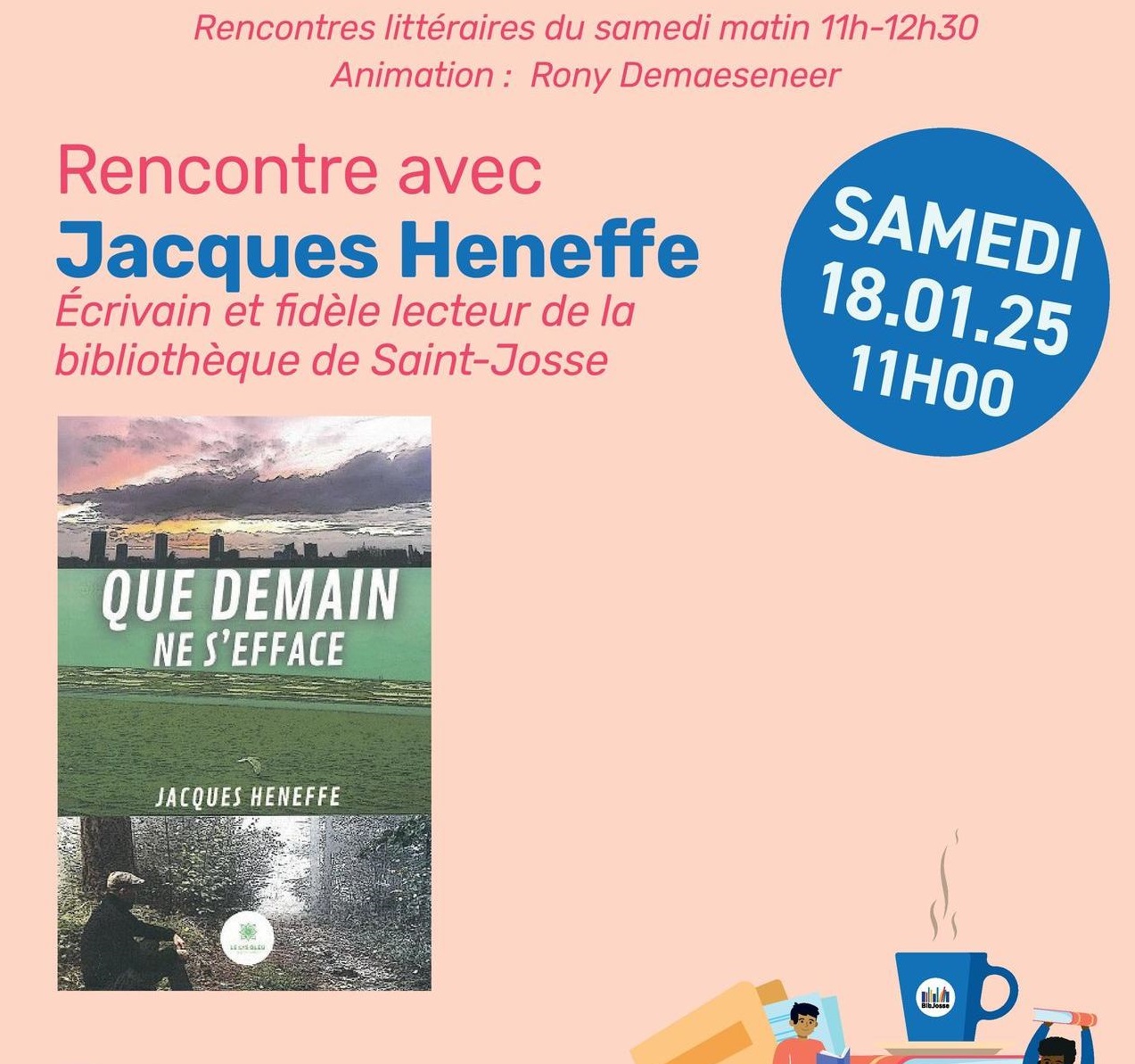 Les "Petits-déjeuners littéraires" de Bib Josse