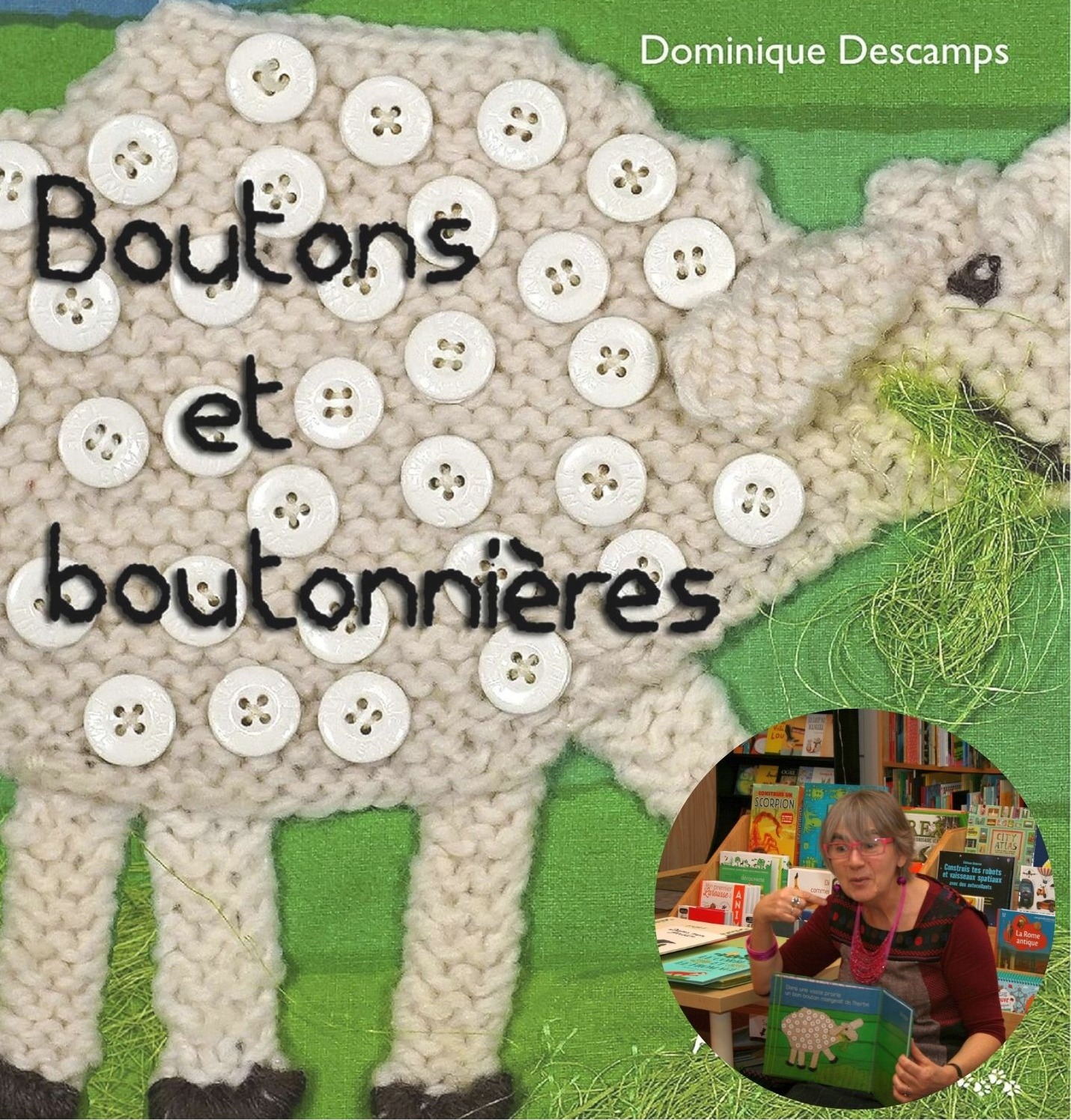 Couverture du livre Boutons et boutonnières avec un mouton