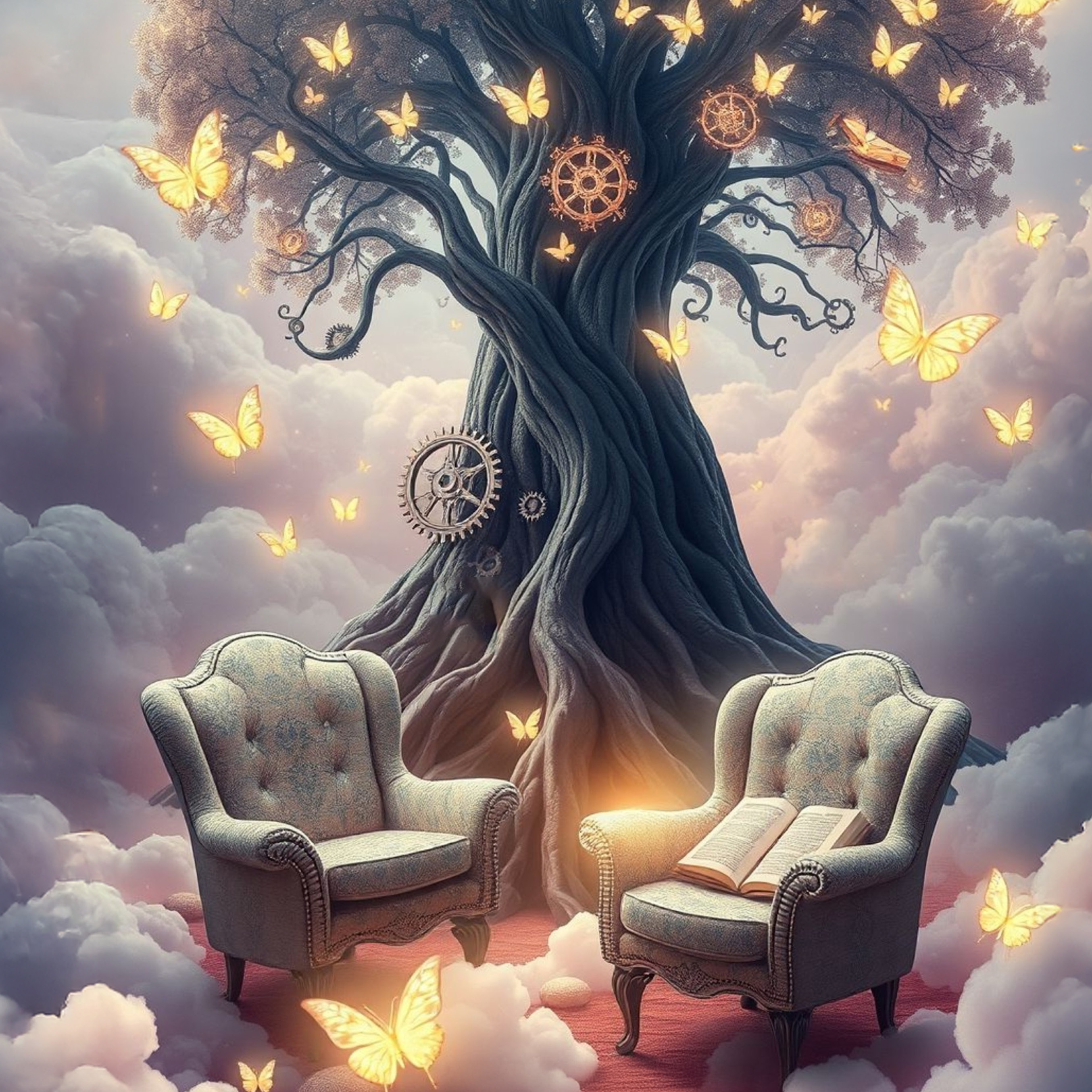 fauteuils et nuages