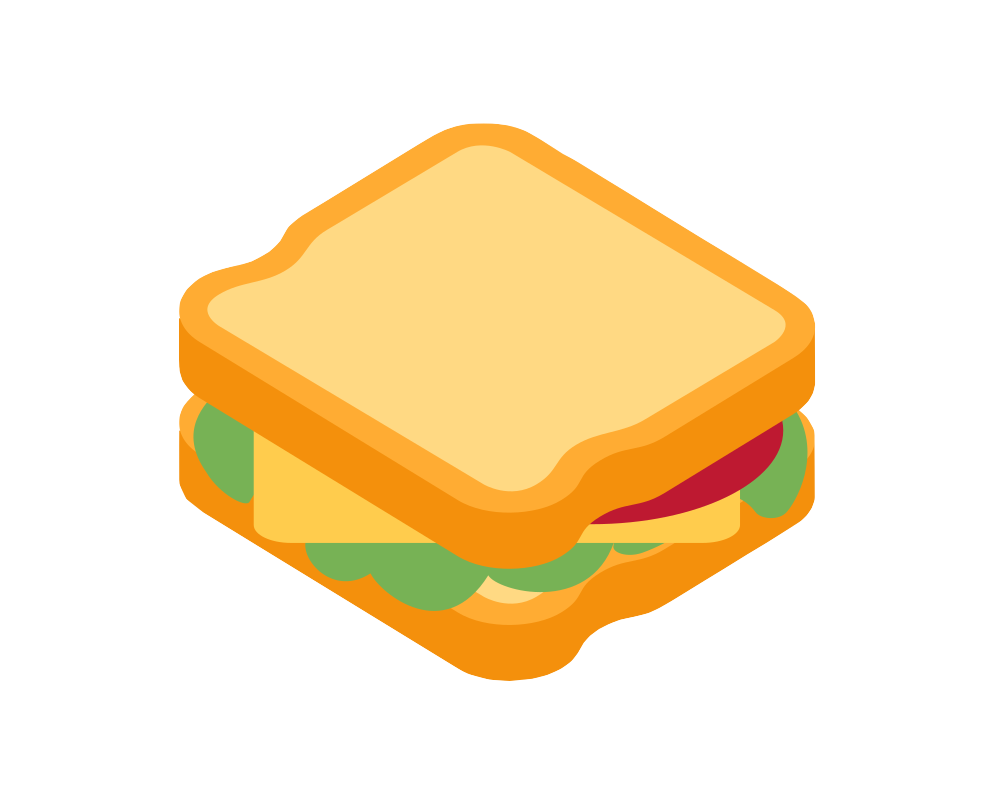 Dessin d'un sandwich