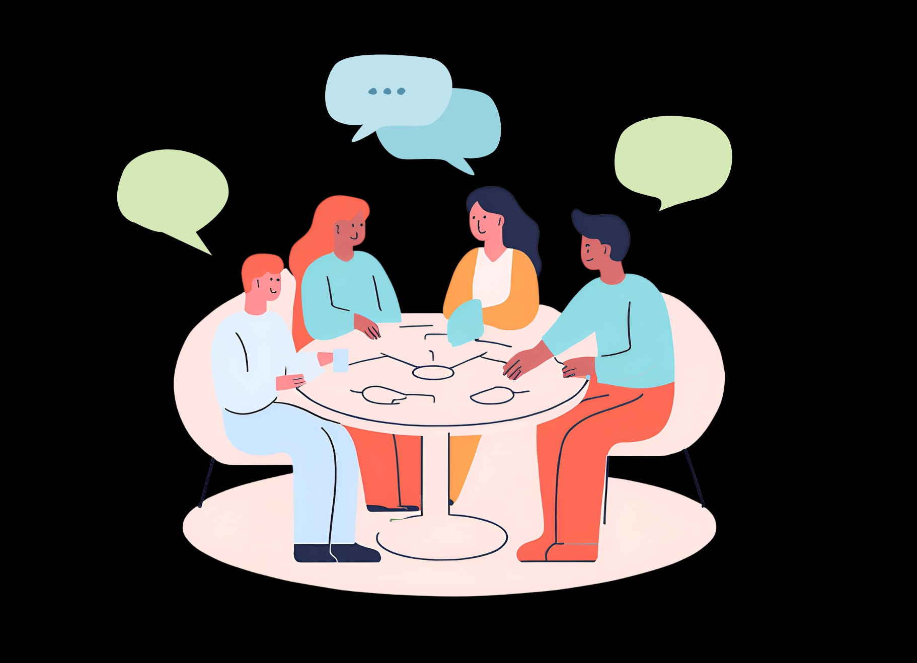 tables de conversation