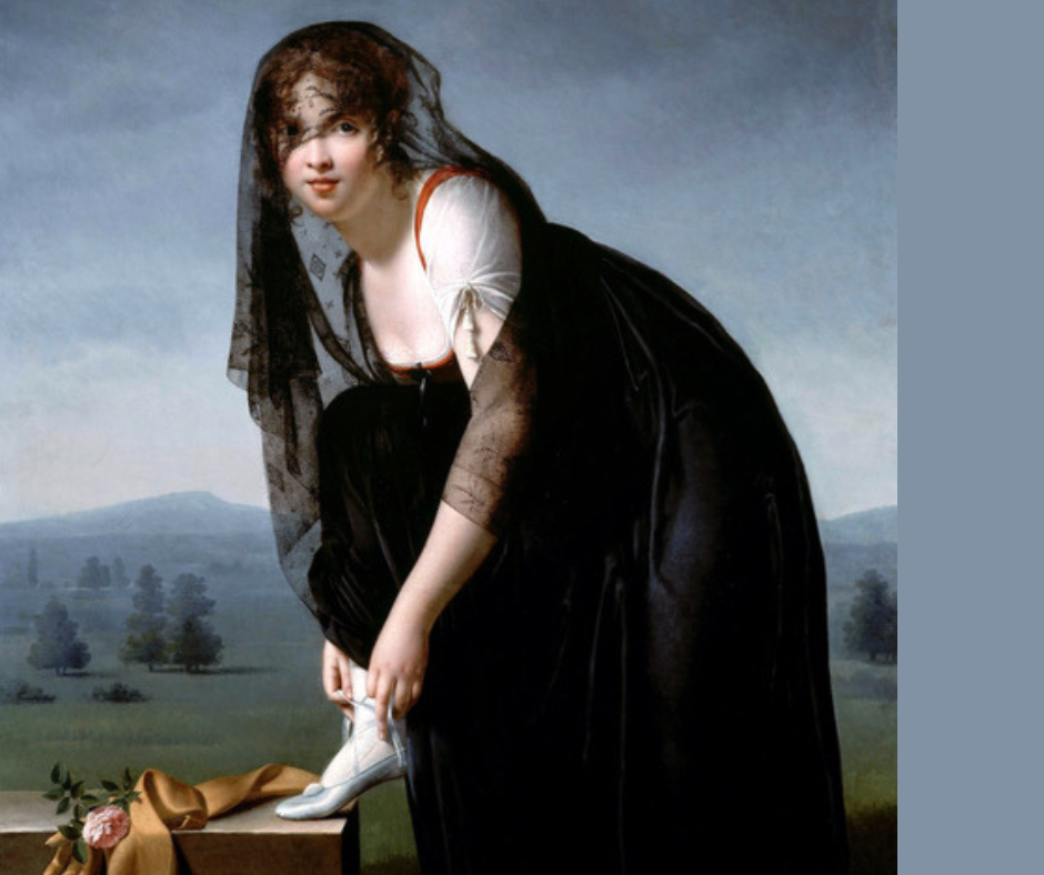 Femme qui s'habille