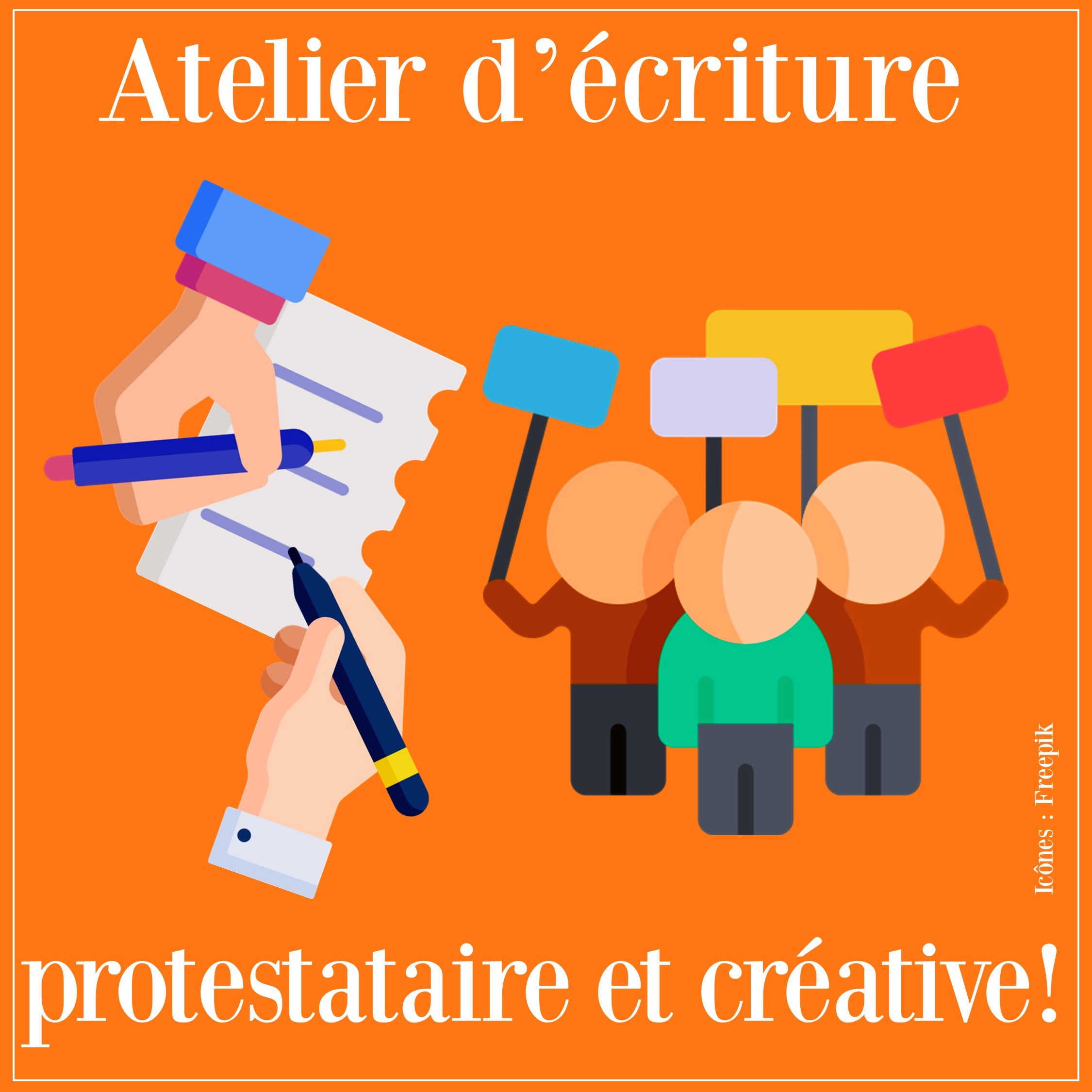 Atelier Manifestons !
