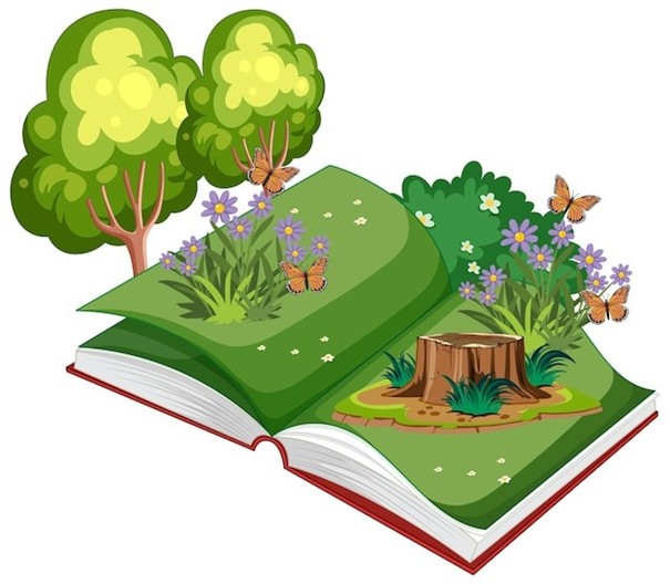 Photo livre et jardin