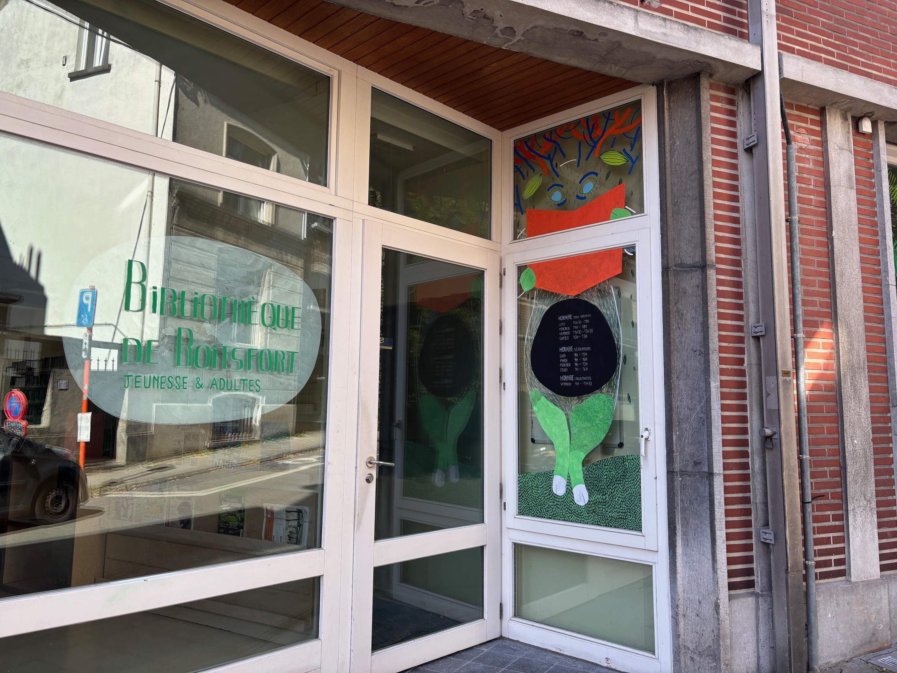 bibliothèque devanture