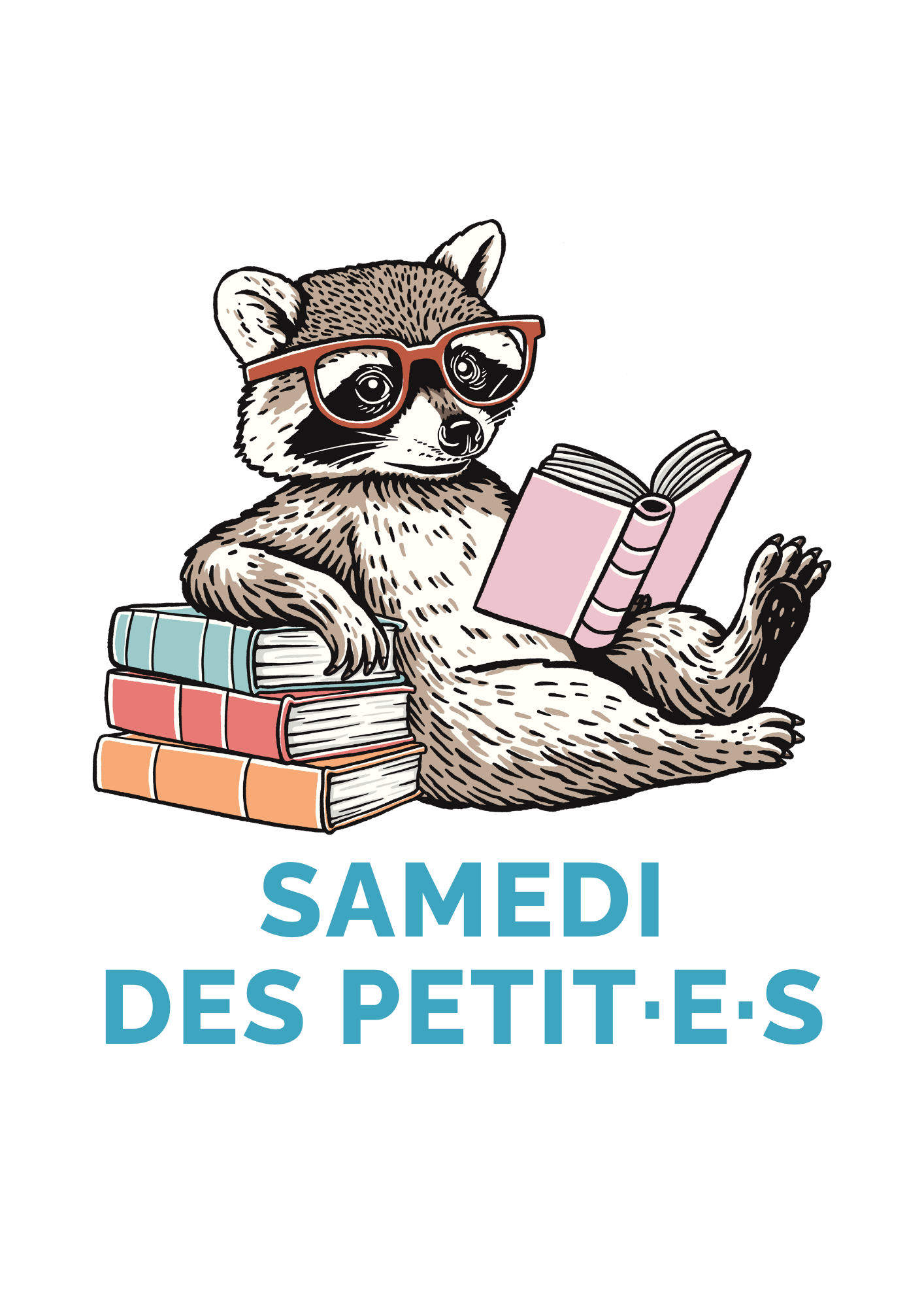 Raton lisant pas luisant