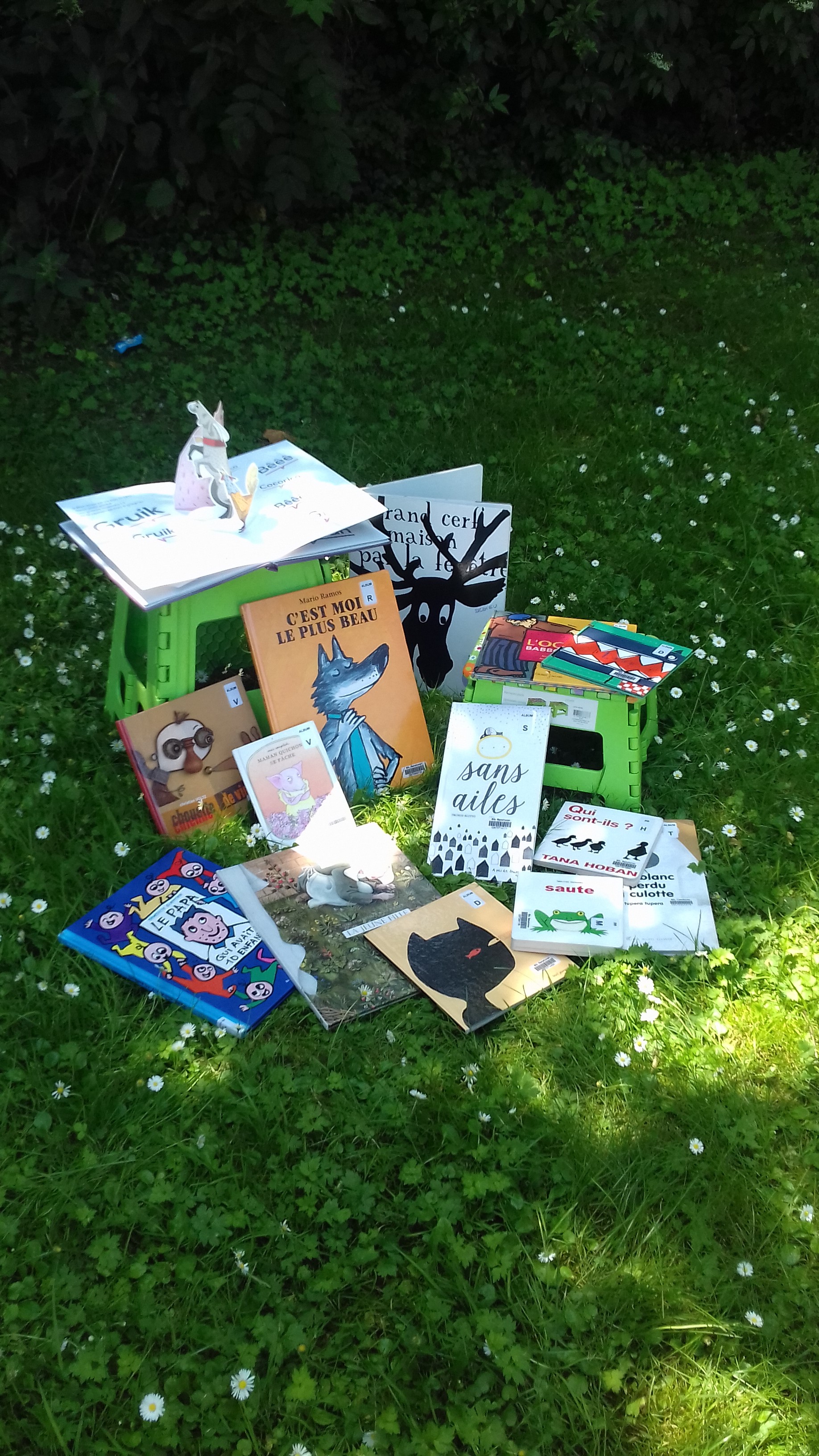 Lire dans les parcs